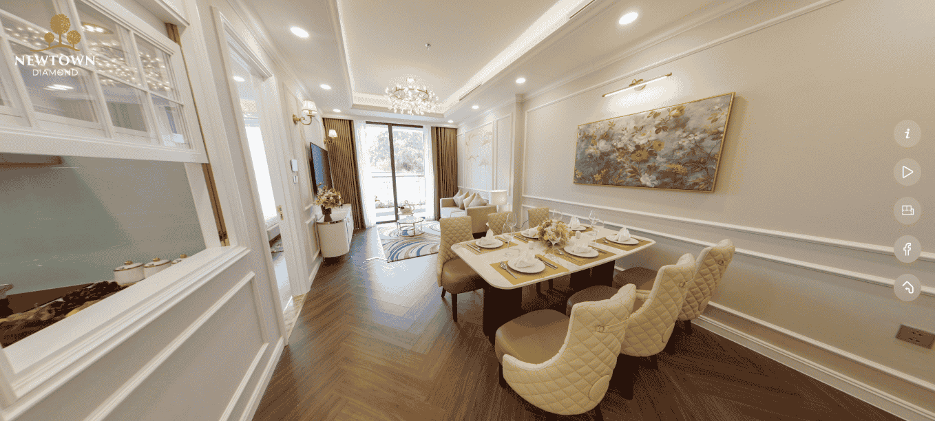 Căn hộ cao cấp Newtown Diamond 3