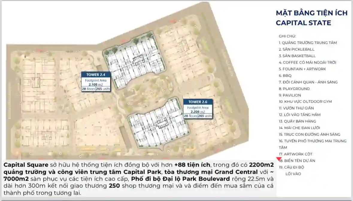 Căn 2PN Capital Square Đà Nẵng Thiết kế thông minh tối ưu 1